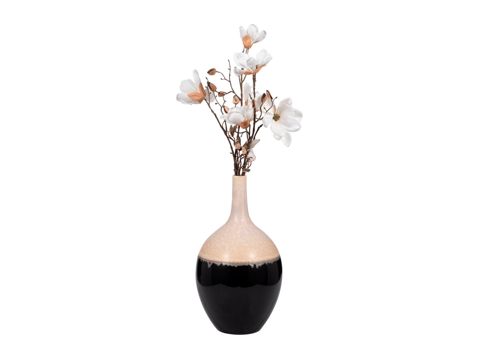 Florero Alondra Ceramica 48Cm Negro