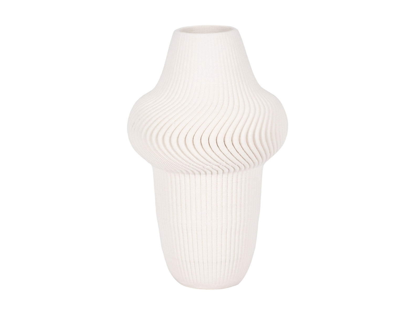 Florero Antilles Porcelana 25Cm Beige