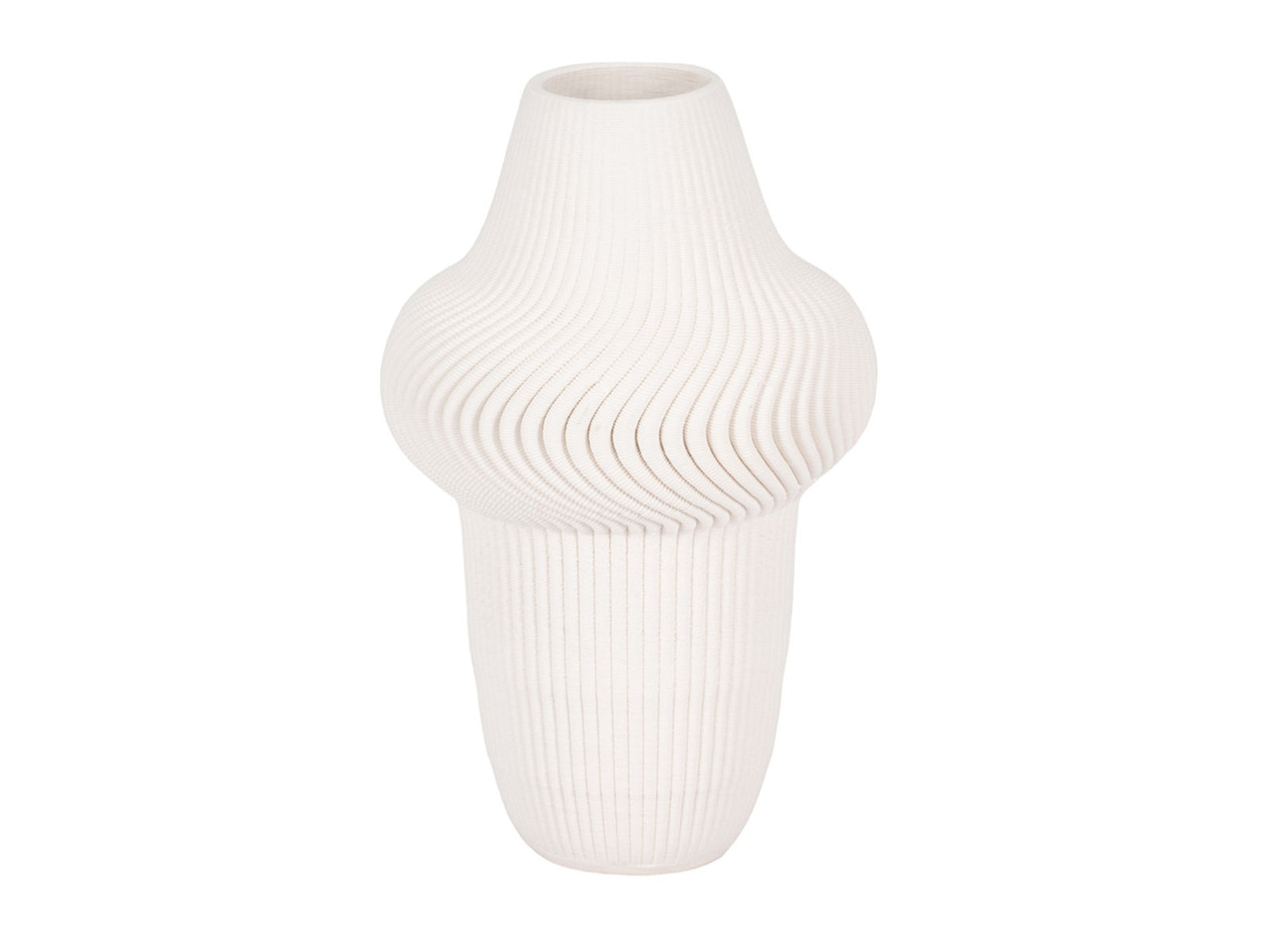 Florero Antilles Porcelana 25Cm Beige