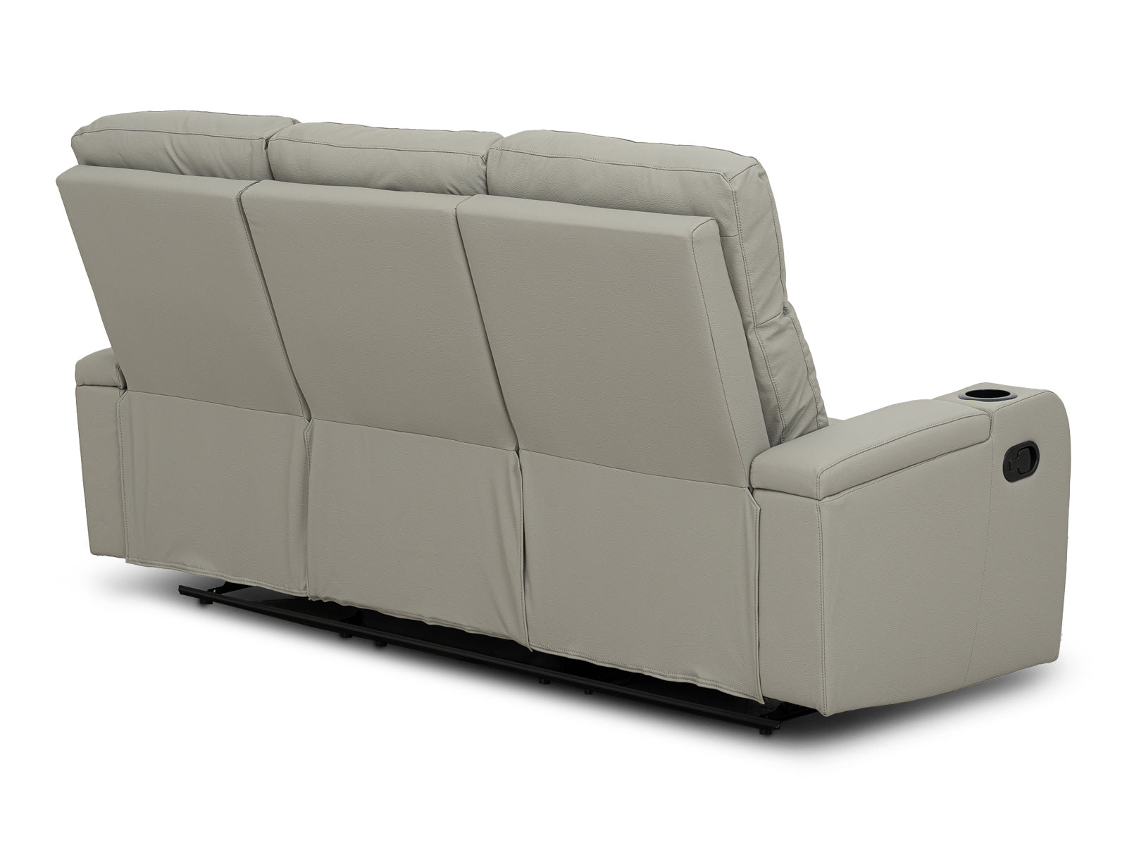 Sofa Recliner Bradford Storage #Color_SilverPU"9004"