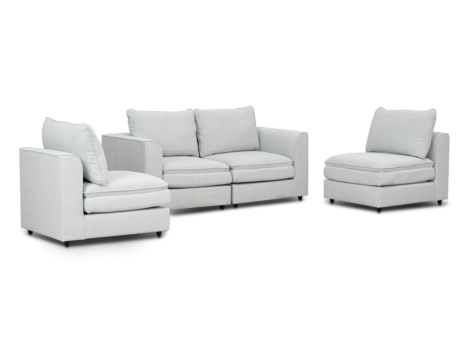 Sala Bombay Suite 4P #Color_Gris "T42904"