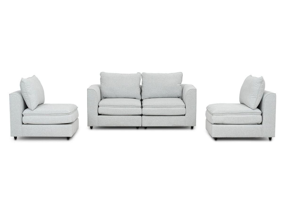 Sala Bombay Suite 4P #Color_Gris "T42904"