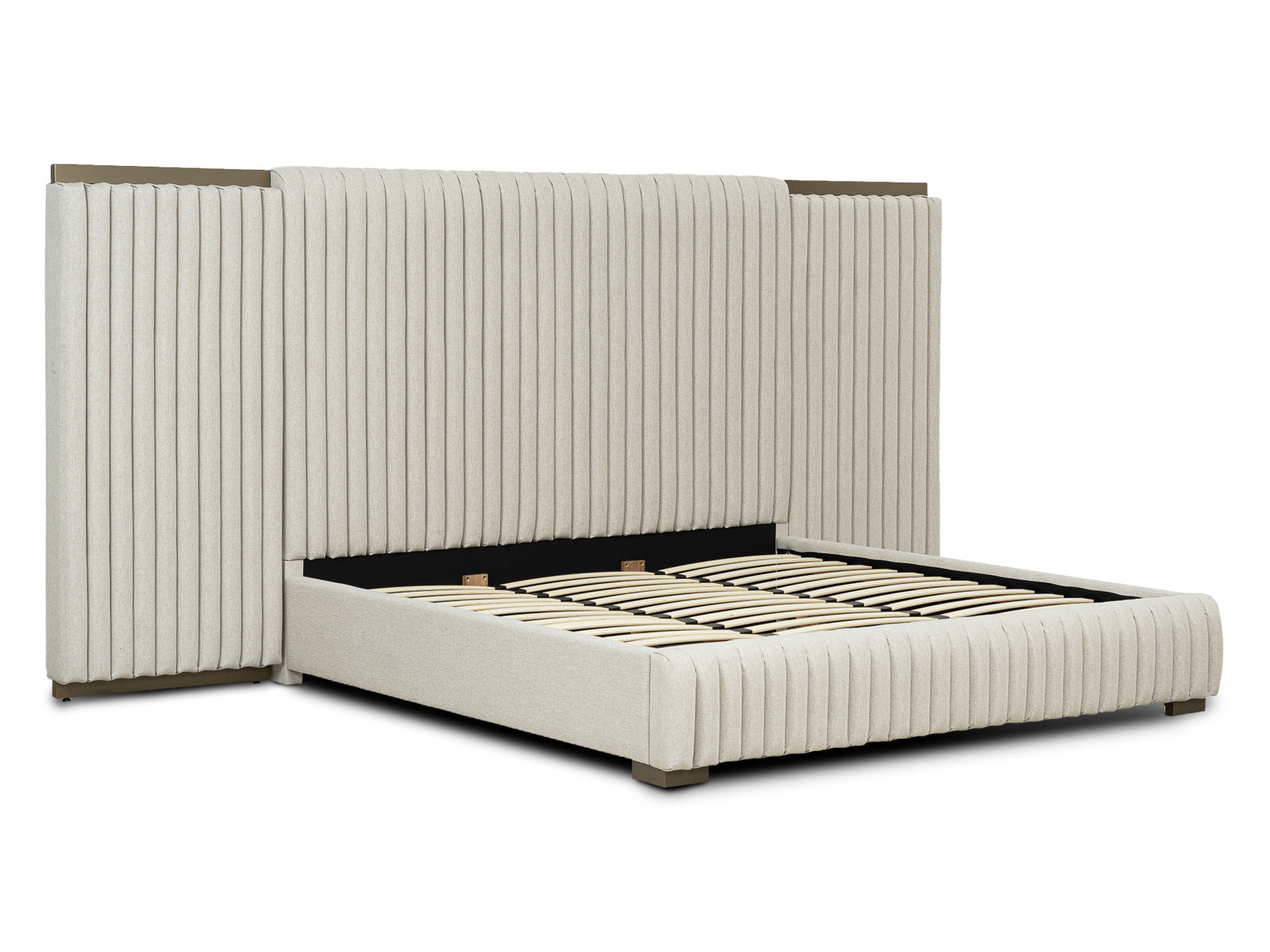Cama Kioto Paneles Laterales #Color_Beige"T36110"