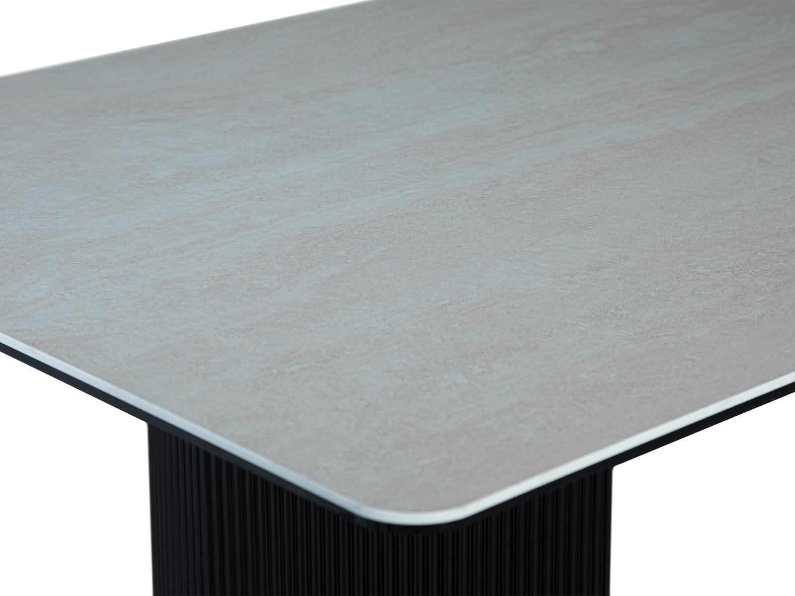 Mesa Comedor Andy Rectangular Negro