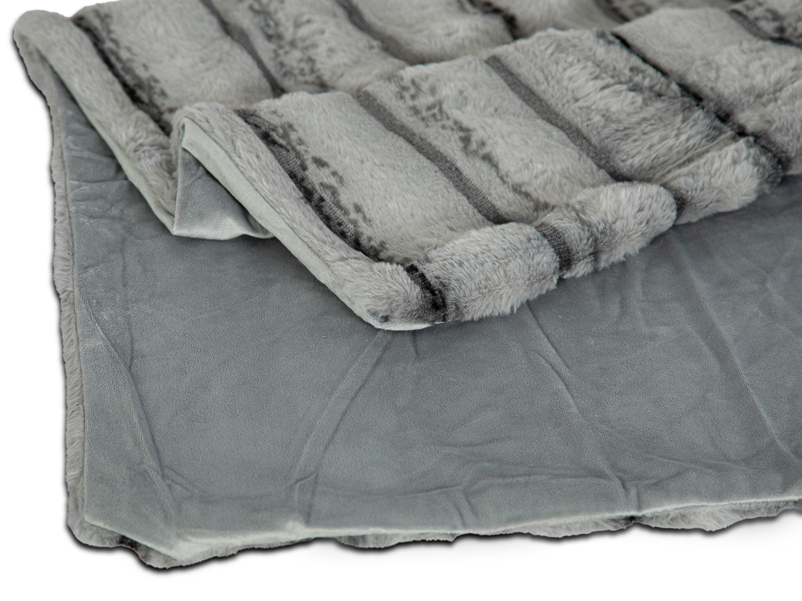 Manta Decorativa Bishop Gris