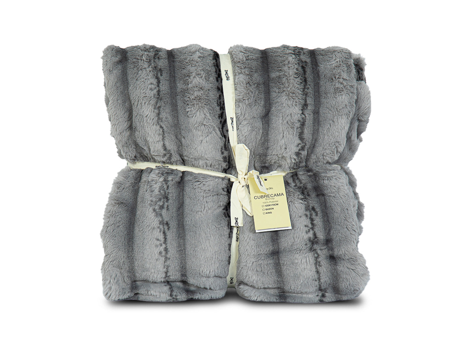 Cubrecama Bishop Gris