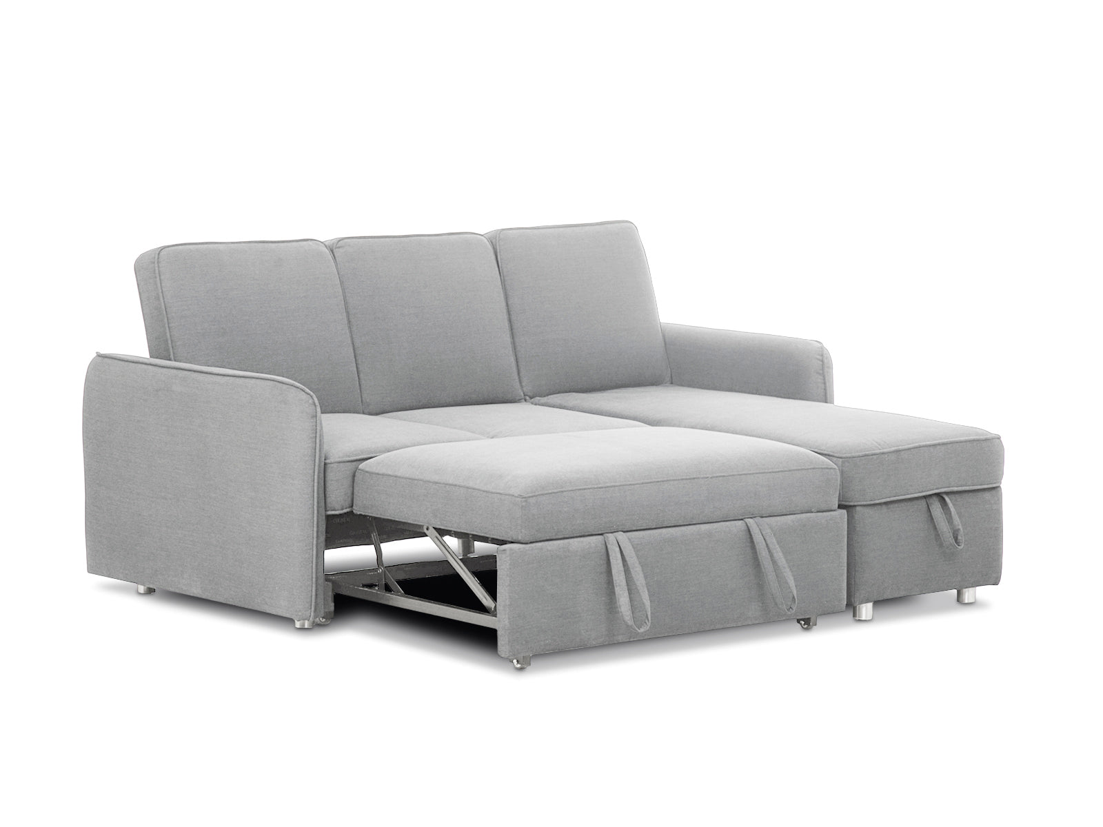 Sala Modular Sofa Cama Charlie #Color_Silver"T42901"