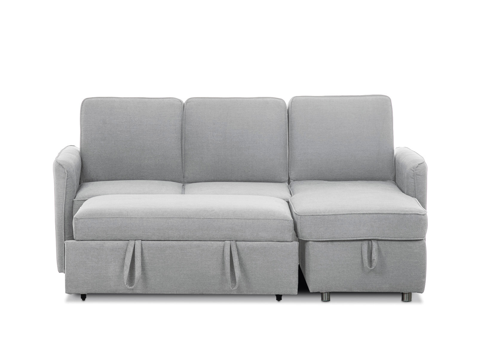 Sala Modular Sofa Cama Charlie #Color_Silver"T42901"