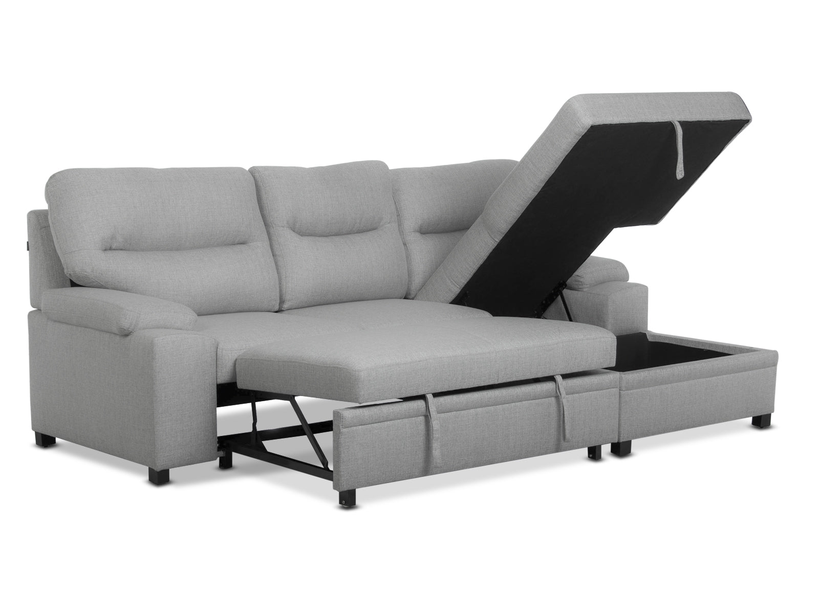 Sala Cyril Sofa Cama C/Negro