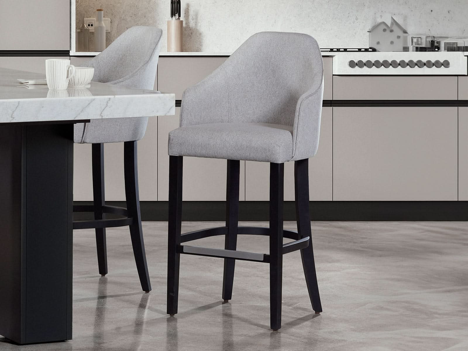 Taburete Cocina Sonata Negro 