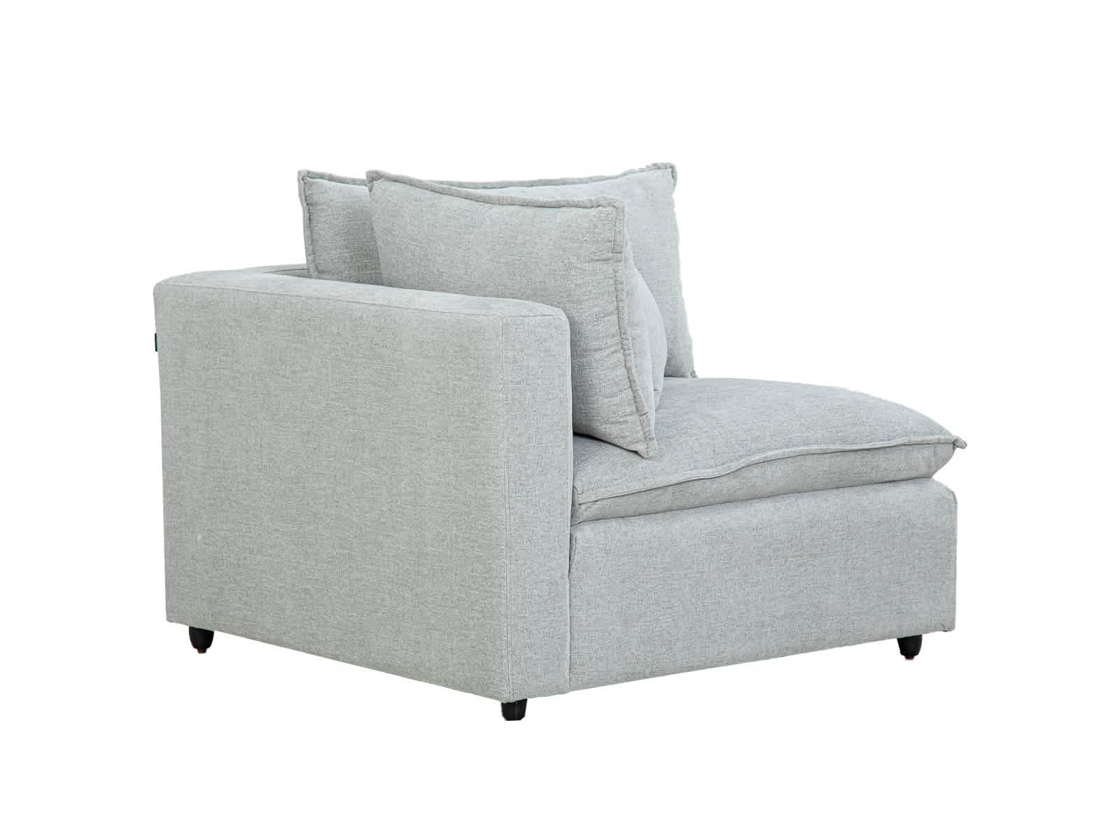 Sala Bella Modular 4P #Color_Silver"T36916"