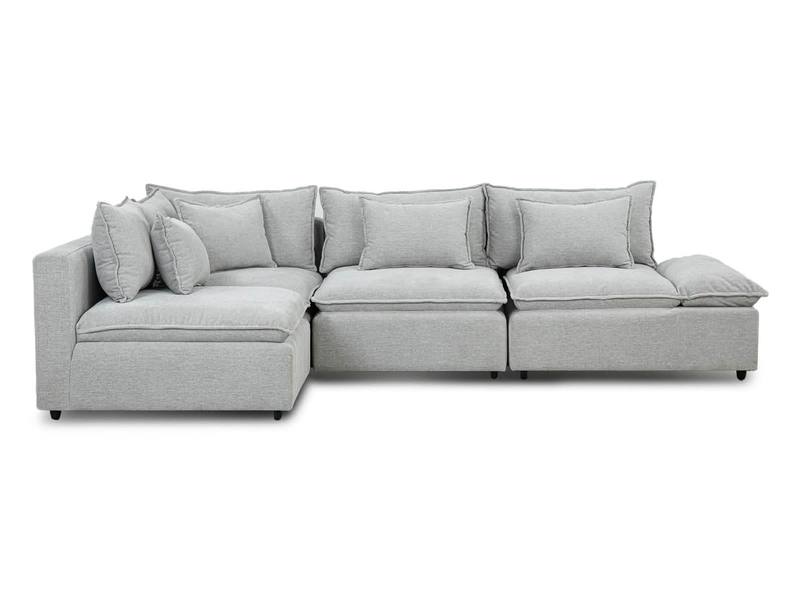 Sala Bella Modular 4P #Color_Silver"T36916"