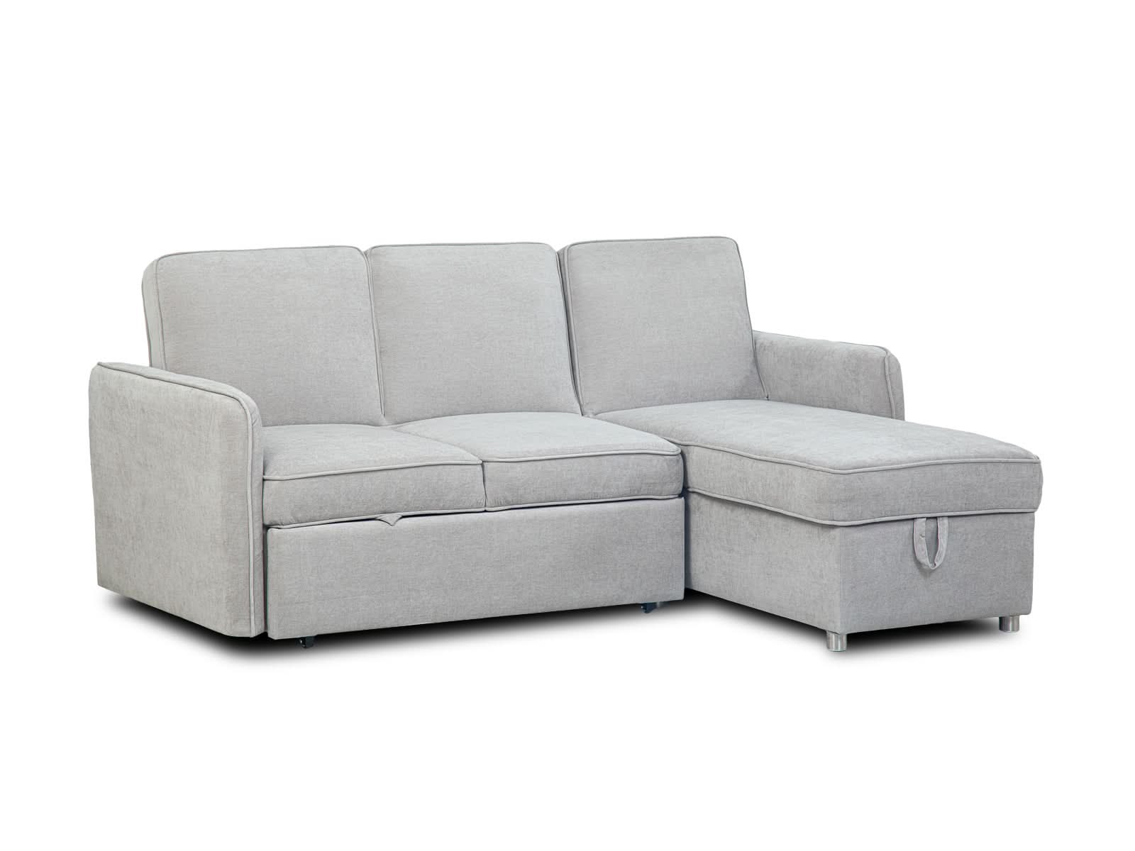 Sala Sofa Cama Charlie #Color_Silver"T48900"
