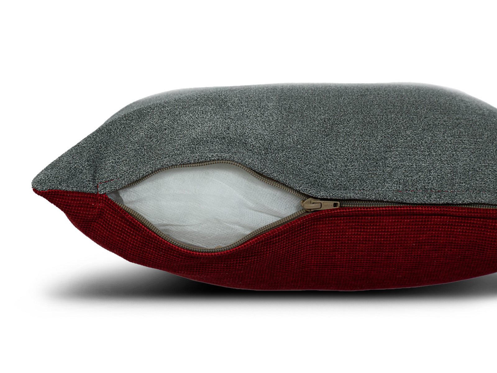 Cojin Rojo Arboles Navidad