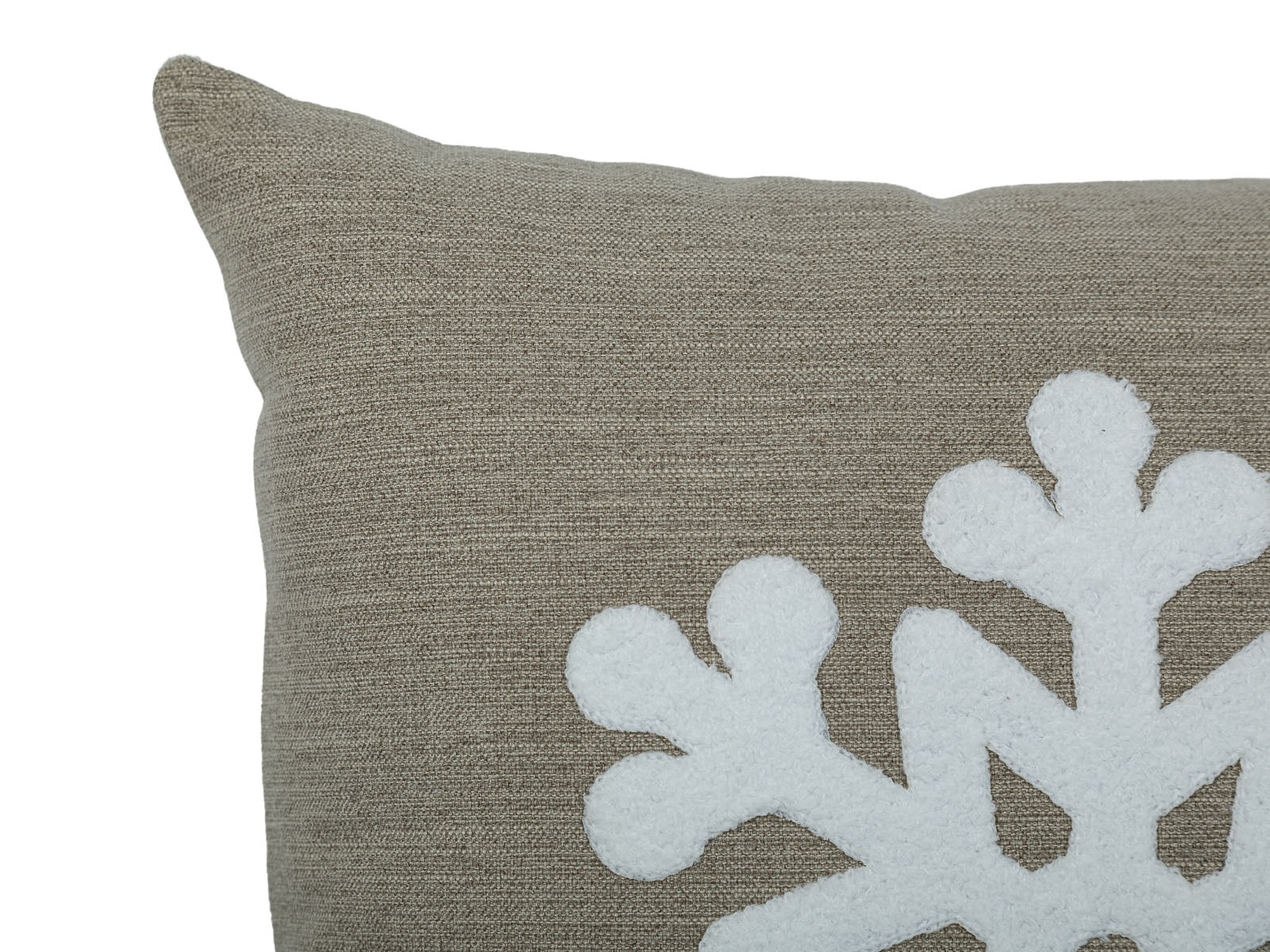 Cojin Beige Copo Navidad