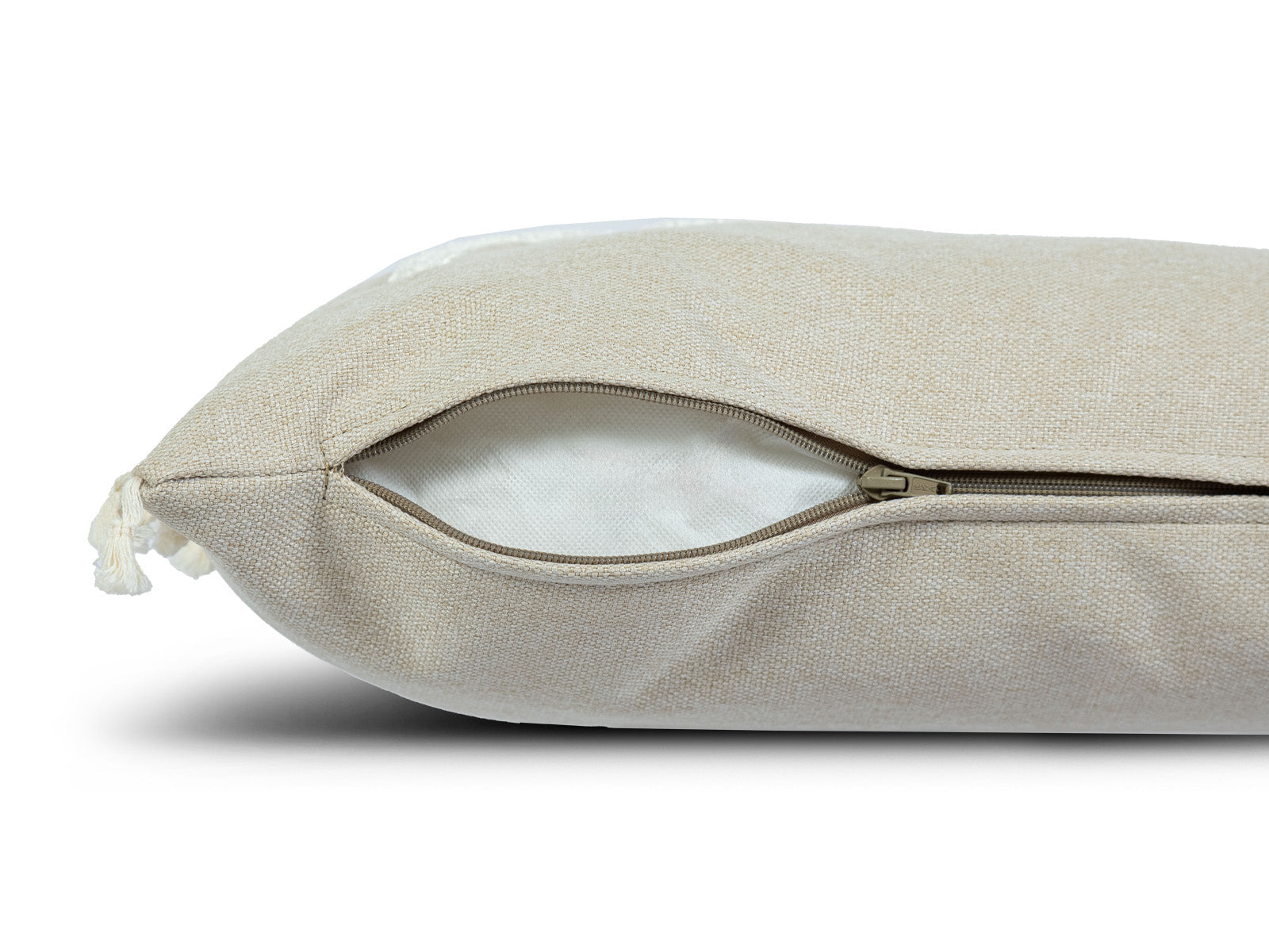 Cojin Beige Peace Navidad