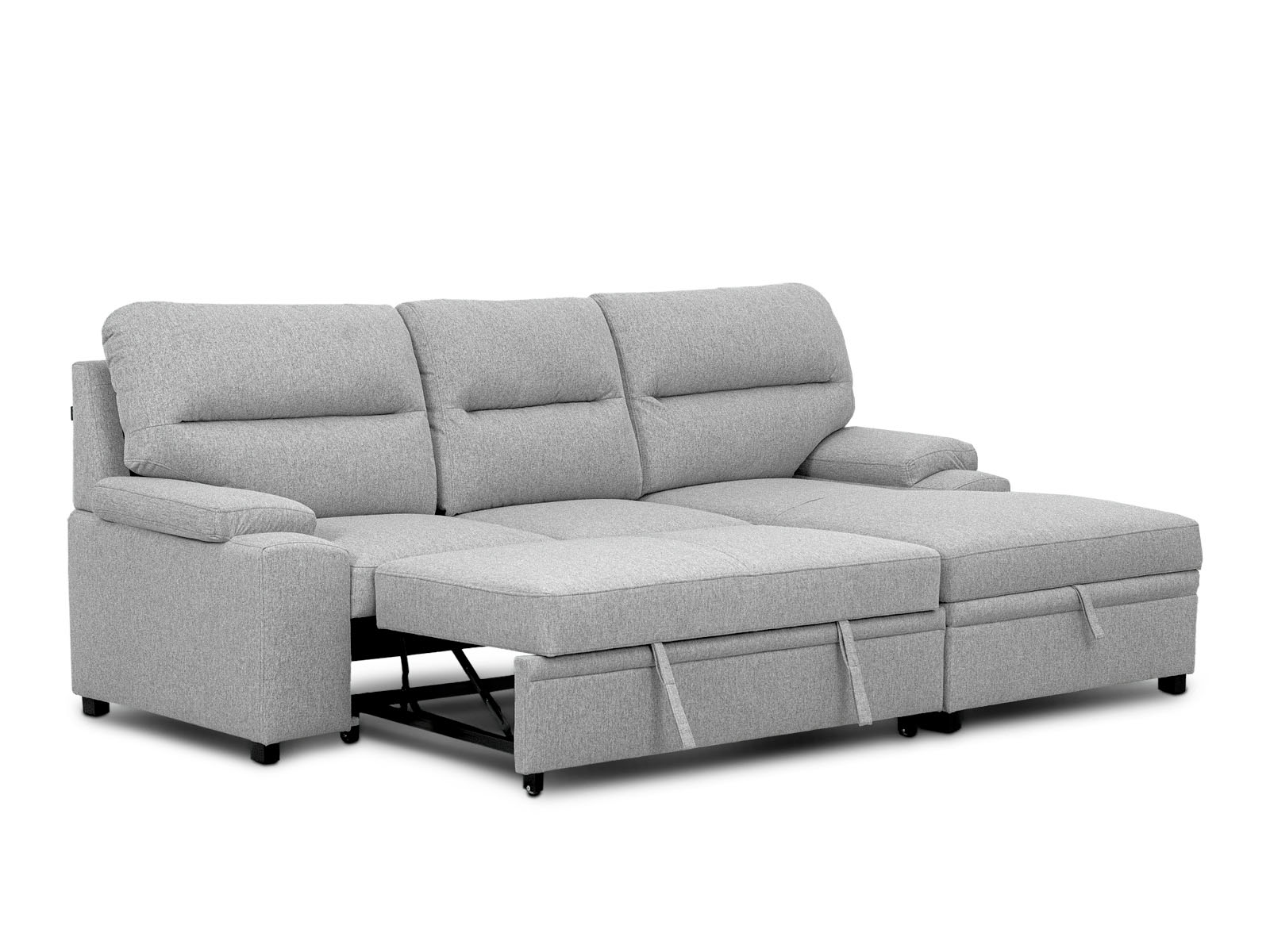Sala Cyril Sofa Cama Negro #Color_LightSlateGrey"T36920"