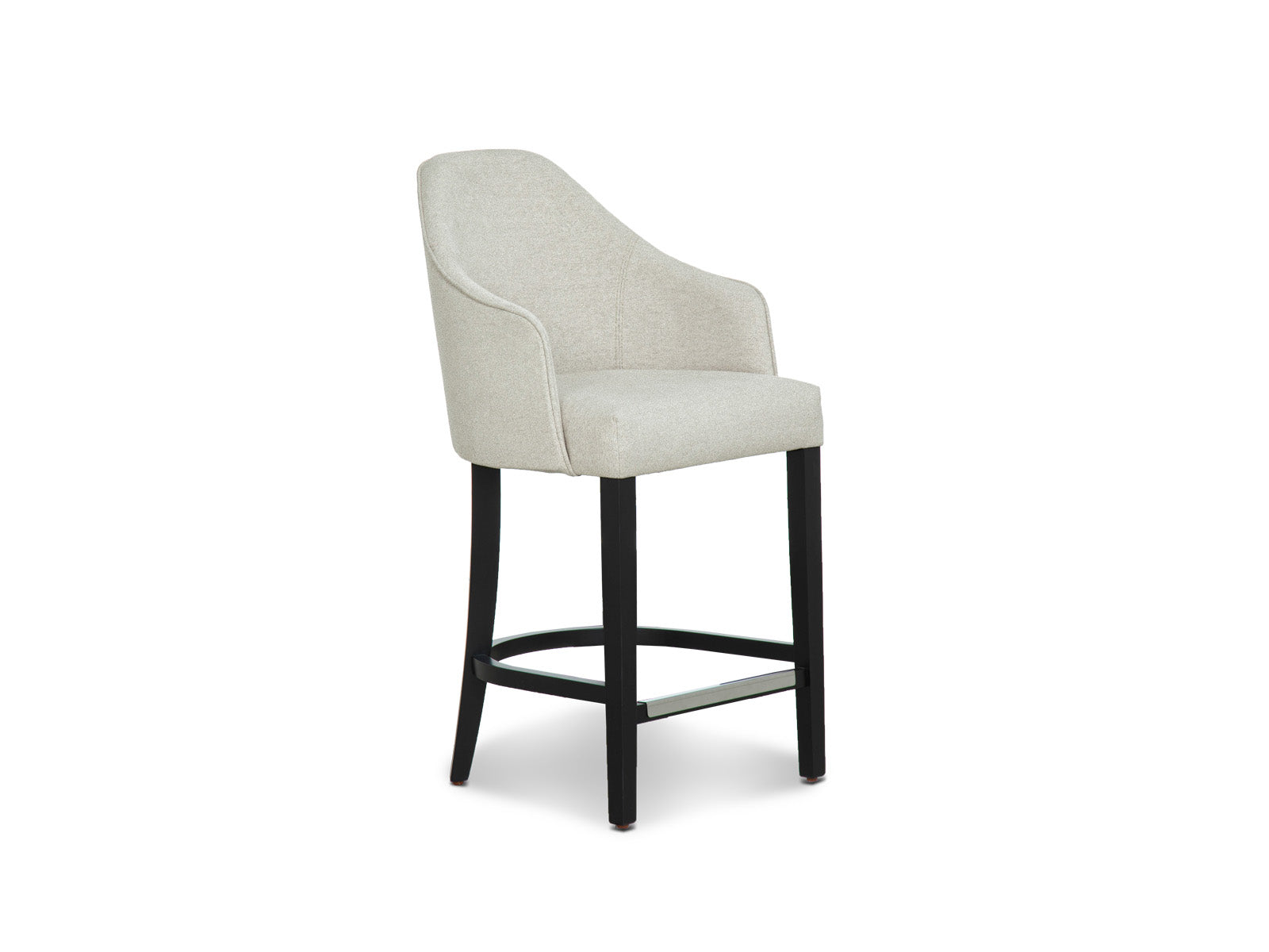 Taburete Cocina Sonata Negro #Color_WhiteSmoke"T38707"