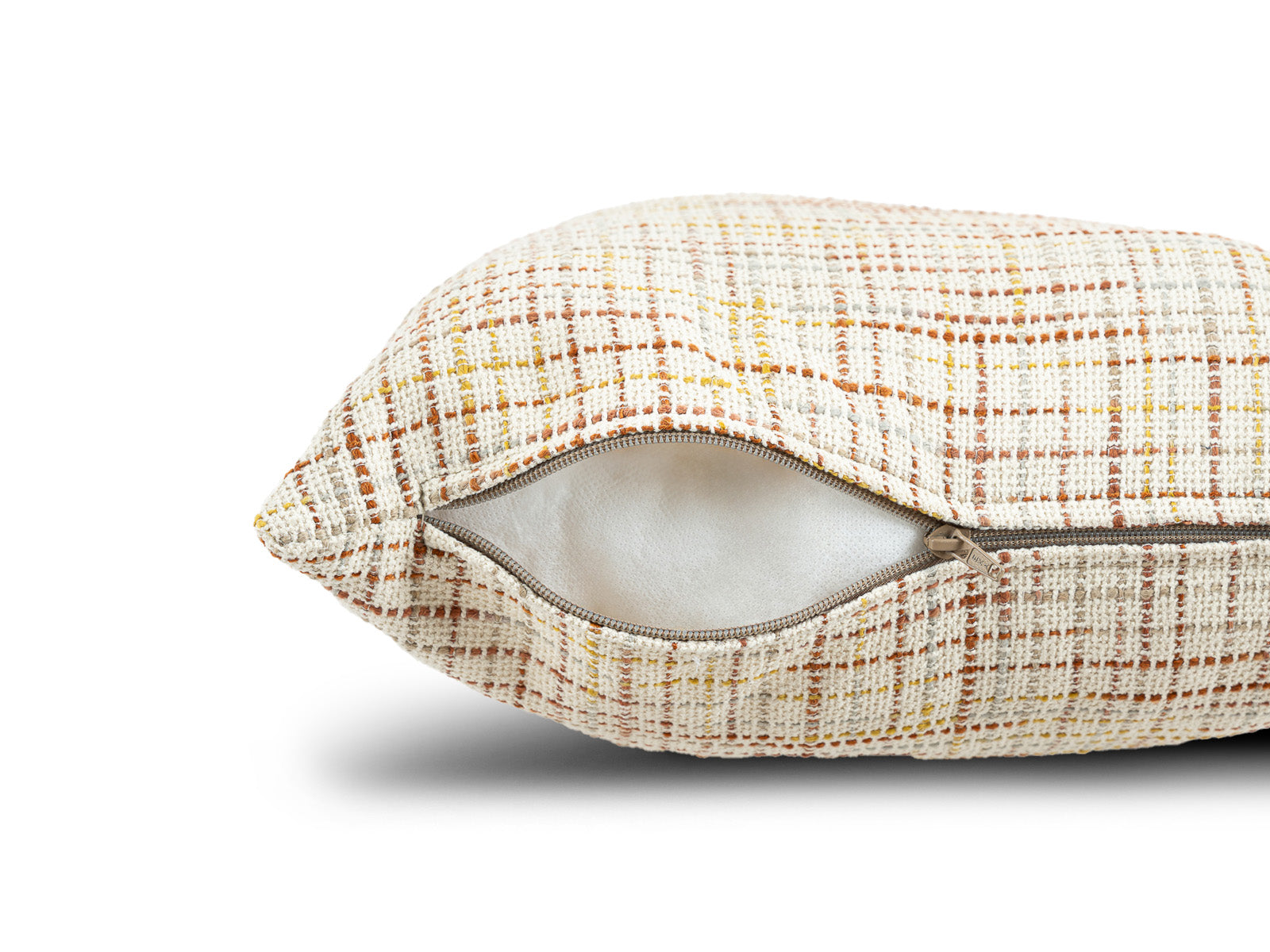 Cojin Poliester Trendy Beige-Naranja Medium