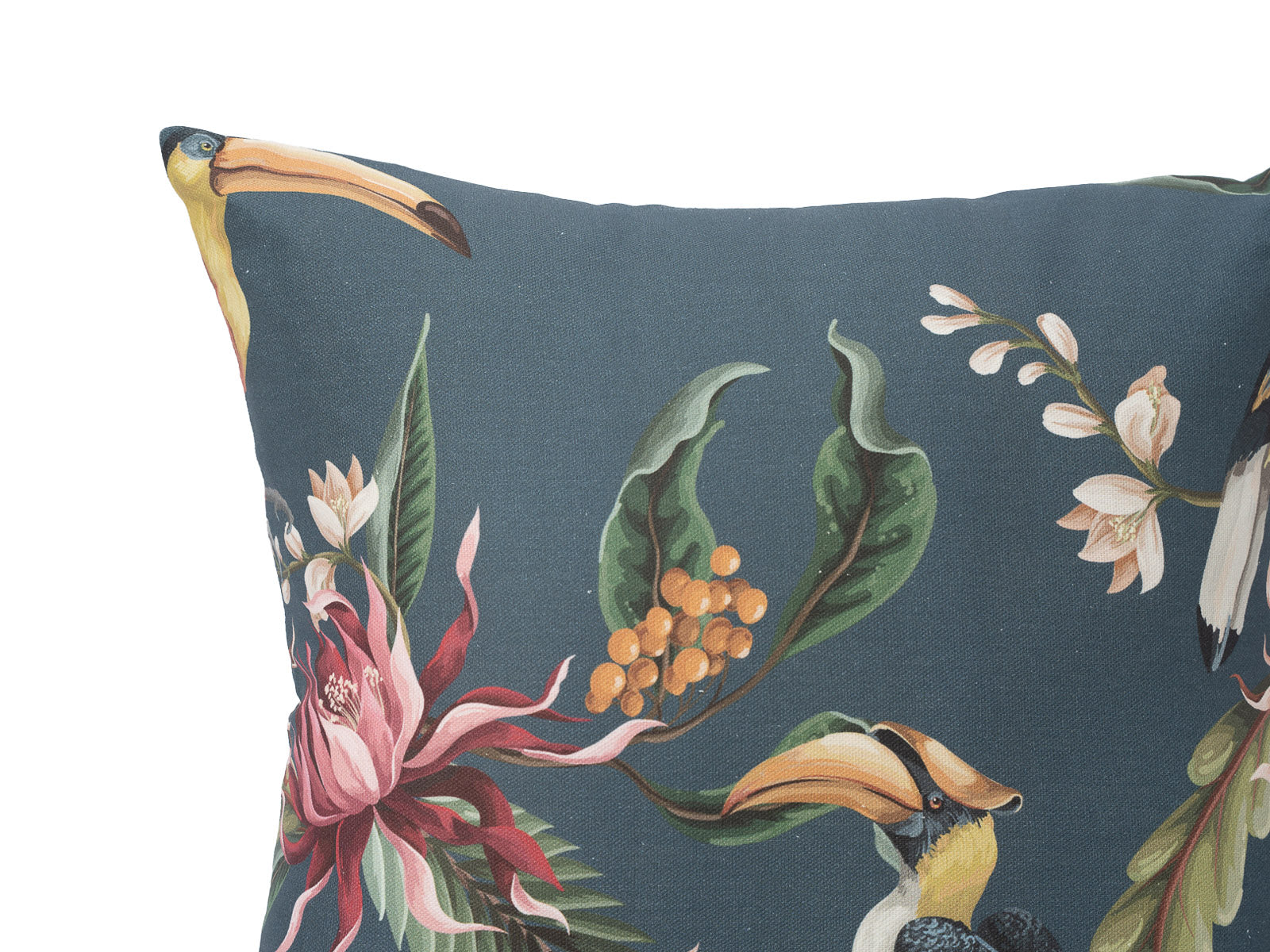 Cojin Poliester Estampado Indigo Azul Medium