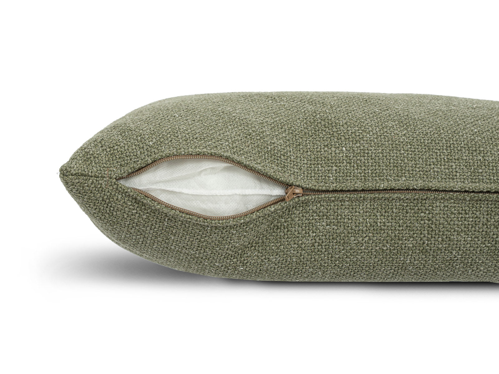 Cojin Poliester Raices Verde Horizontal Lumbar