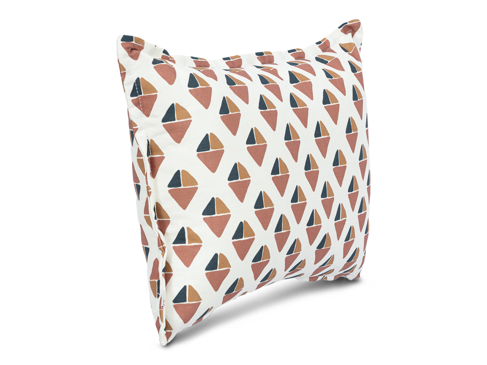 Cojin Poliester Aura Blanco Rosado Lumbar