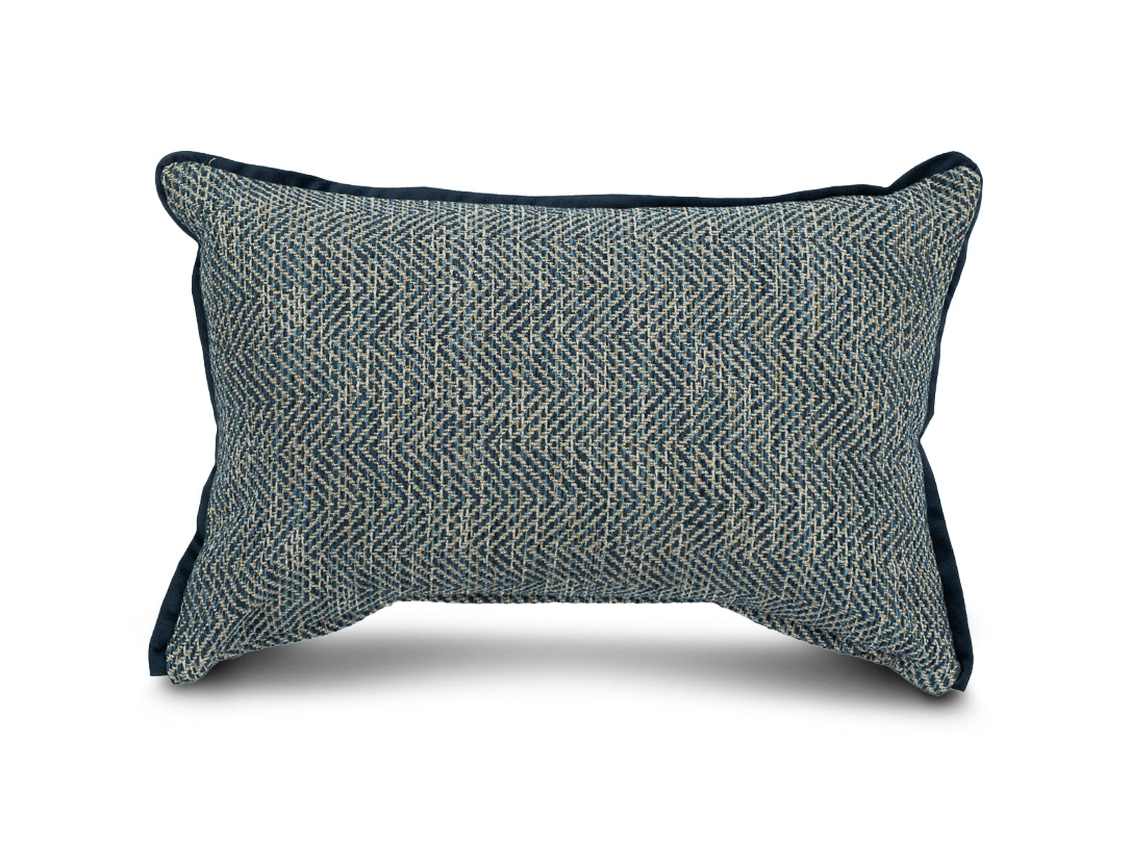 Cojin Poliester Indigo Azul Lumbar