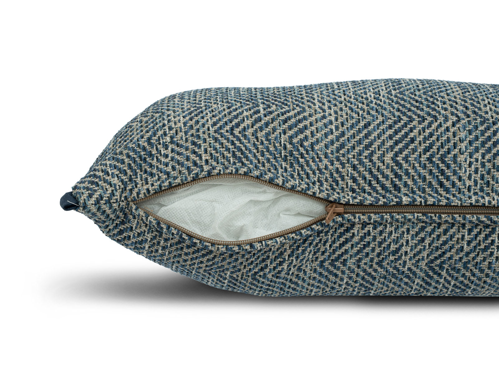 Cojin Poliester Indigo Azul Lumbar