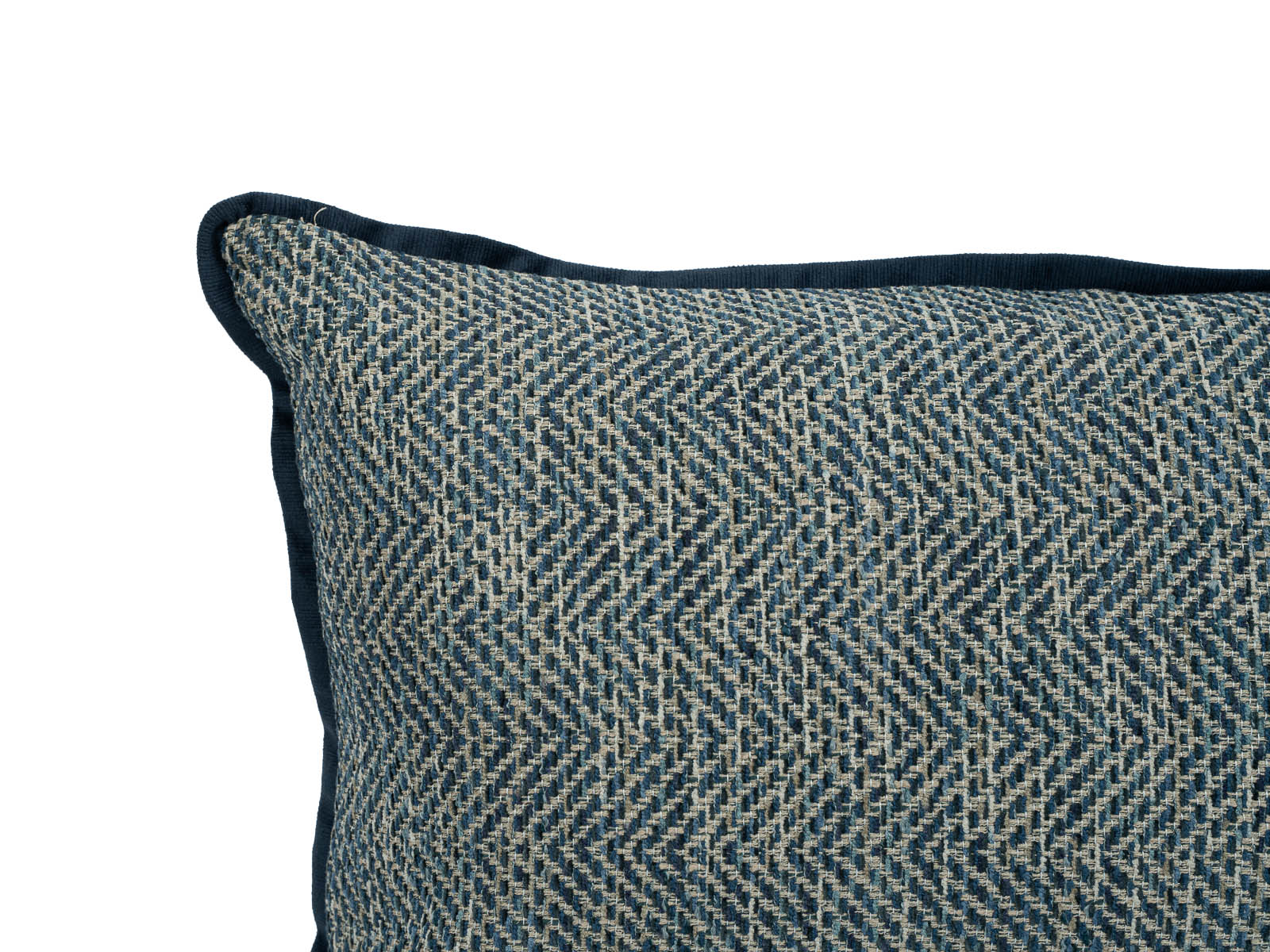 Cojin Poliester Indigo Azul Lumbar