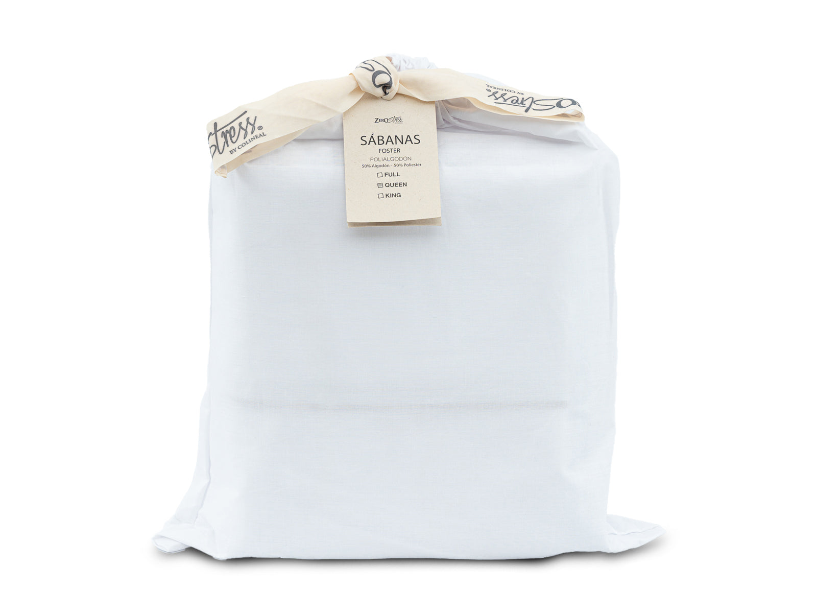 Sabana de Polialgodon #Color_Blanco