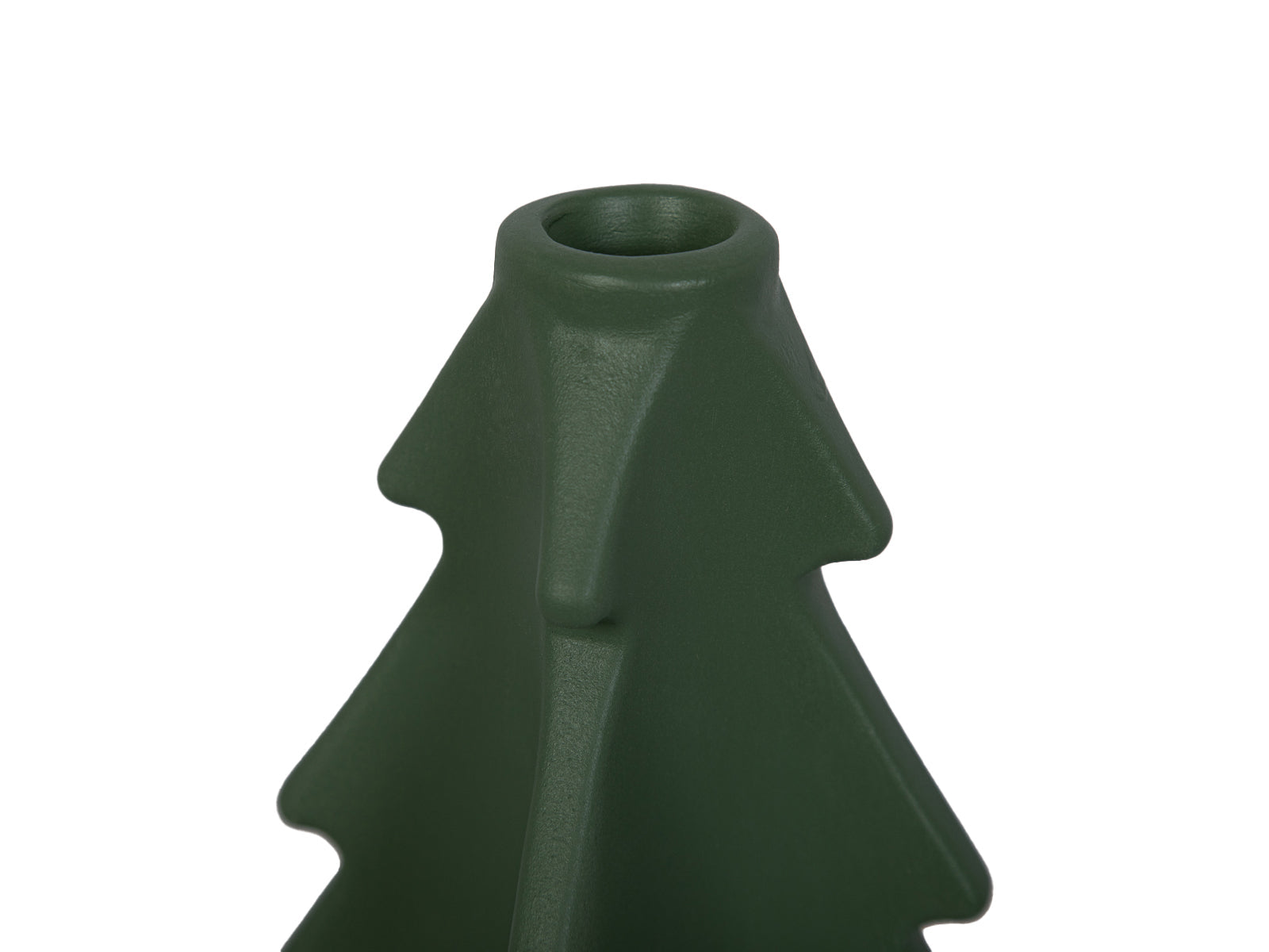 Candelabro Pino Verde 15cm Navidad