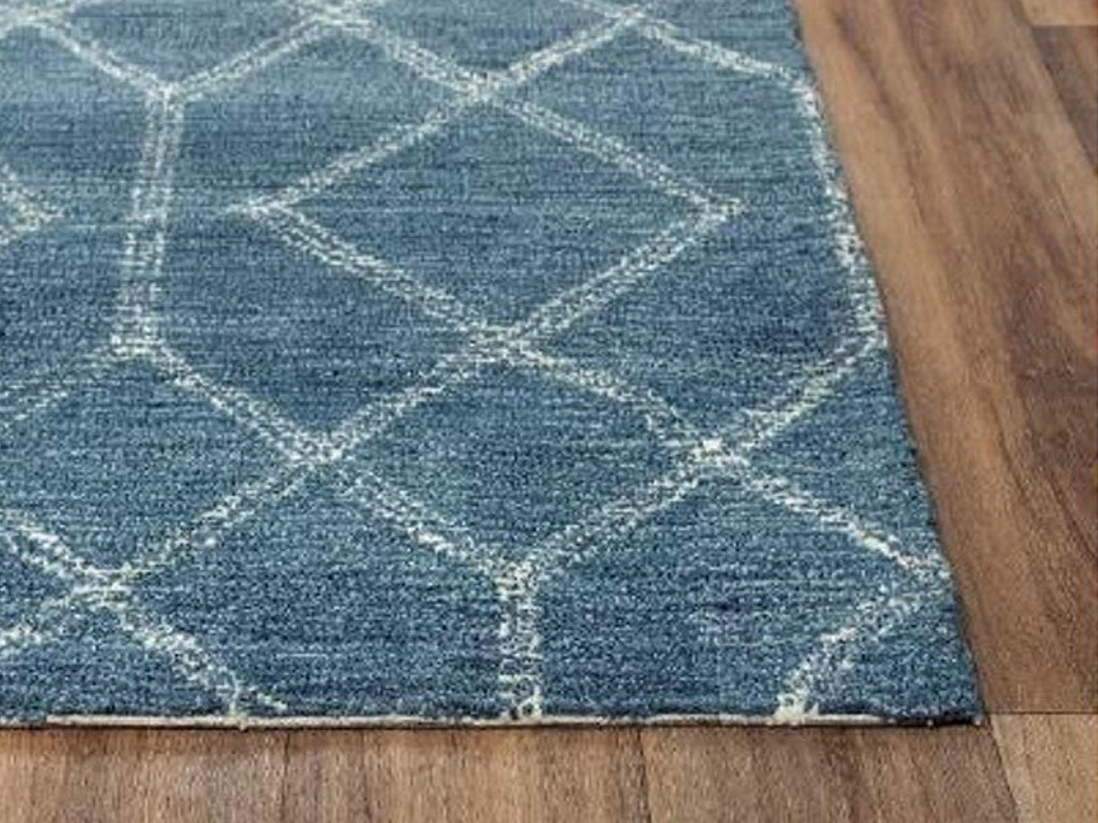 ALFOMBRA AZUL 152 x 232 cm