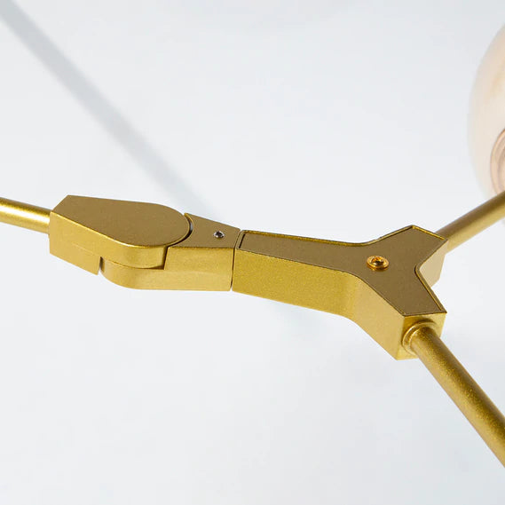 Lampara Colgante C/Dorado