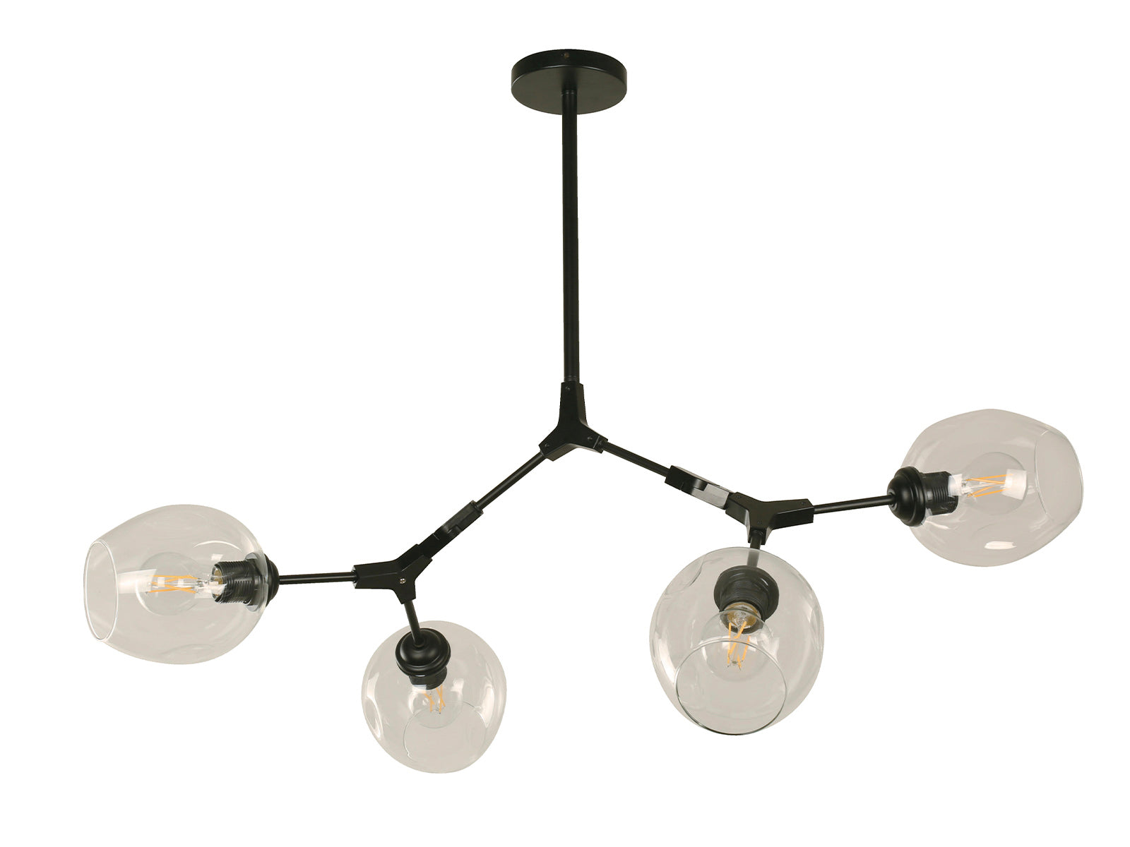 Lampara Colgante C/Negro