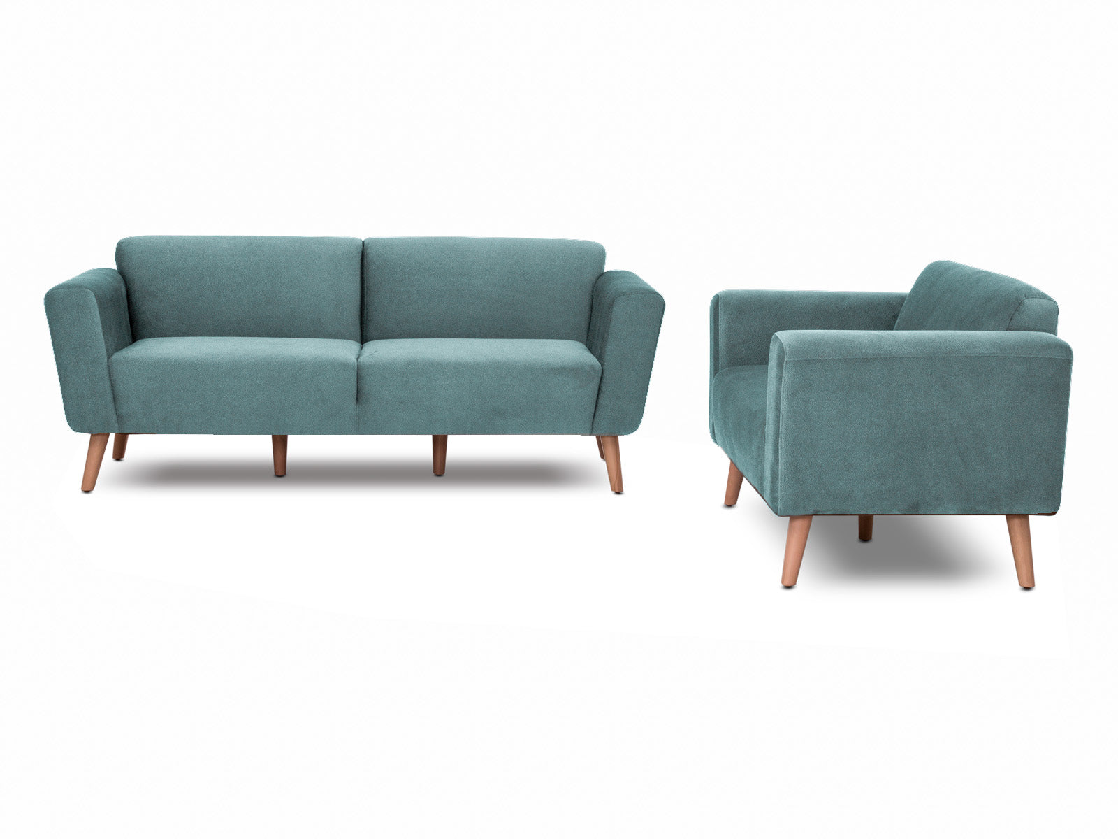 Sala Palermo 2p C/Miel #Color_CadetBlue"T36502"