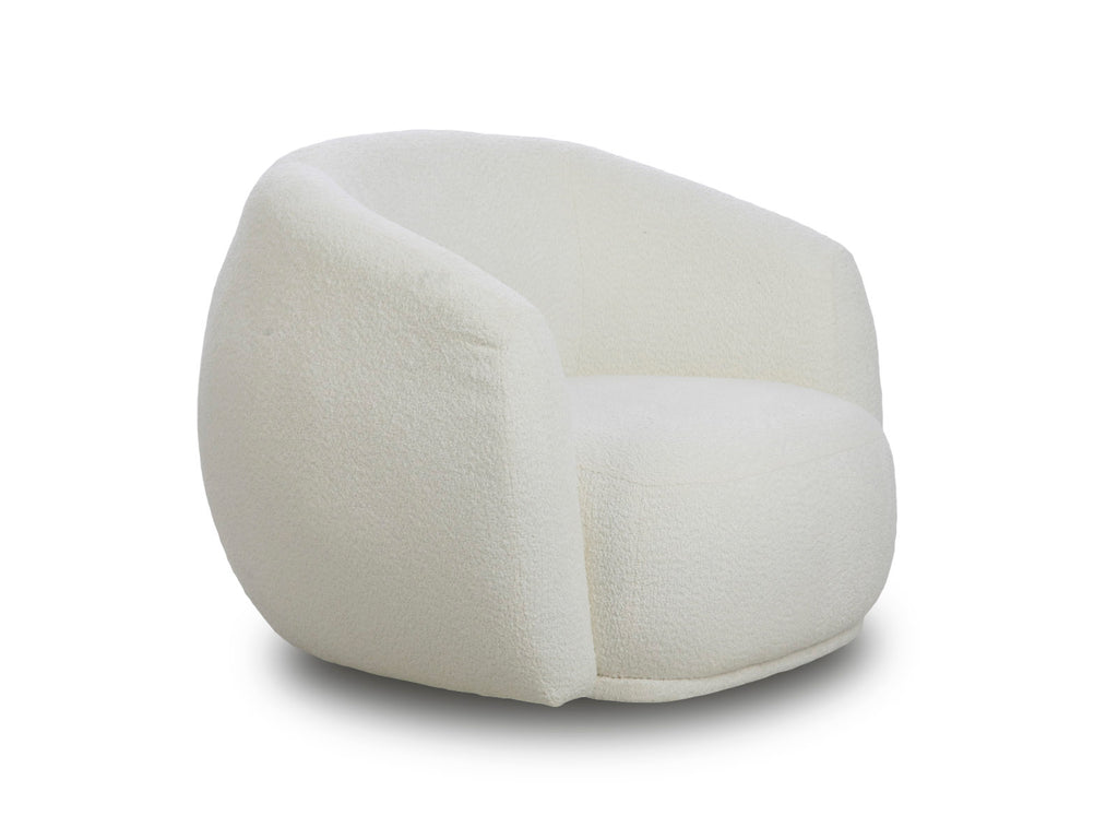 Sillon Aux Diana Giratorio #Color_Snow"T37108"