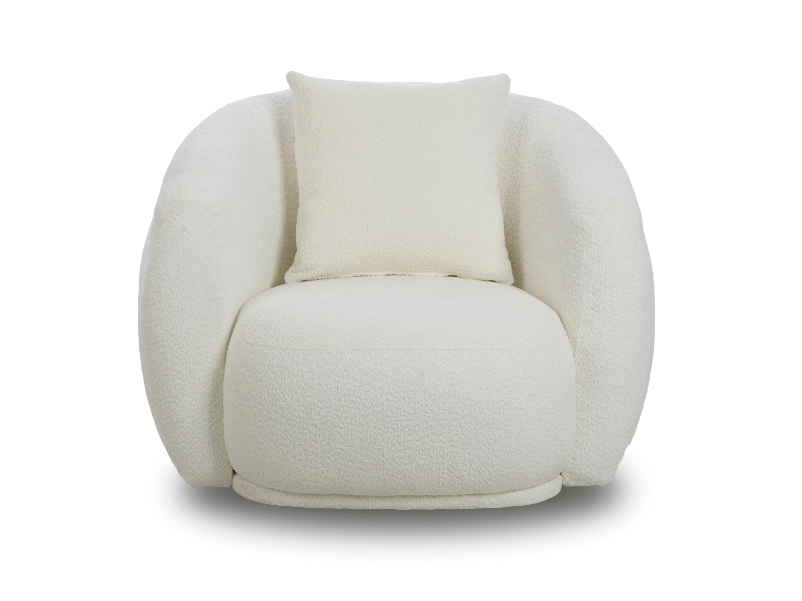 Sillon Aux Diana Giratorio #Color_Snow"T37108"