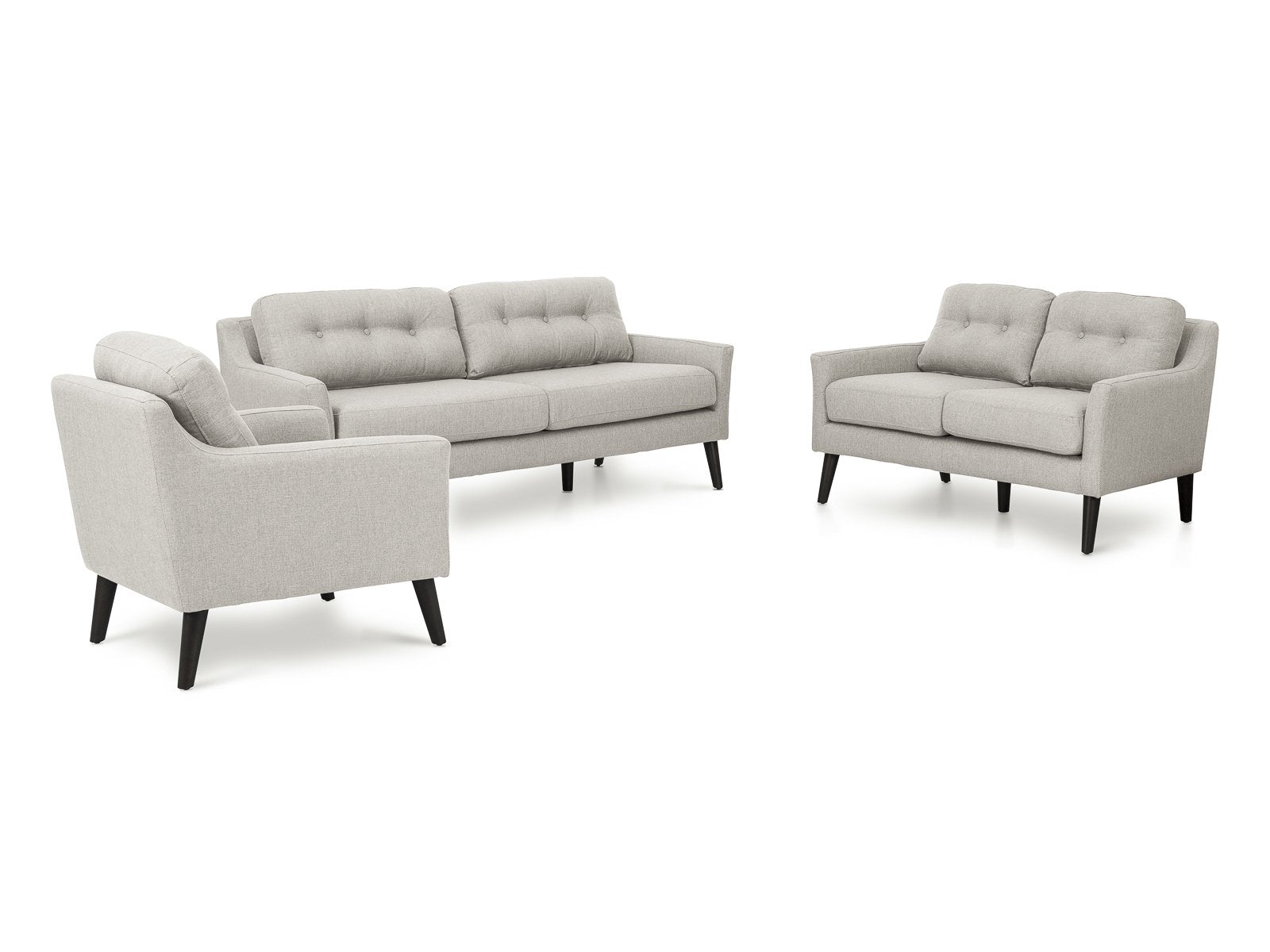 Sala Astrid 3 Pzs #Color_FloralWhite"T36108"