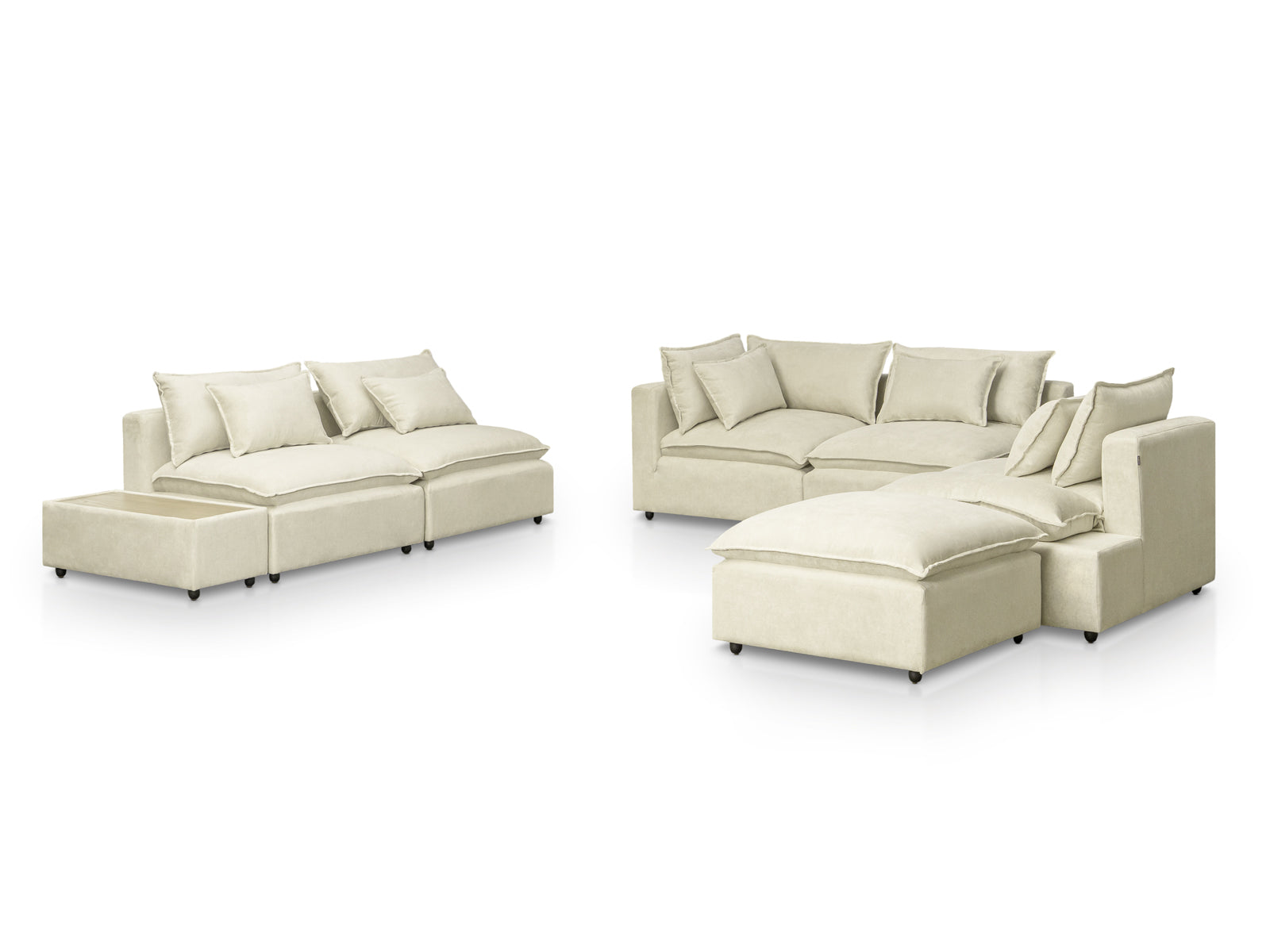 Sala Bella Modular 7P #Color_Beige"T32100"