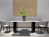 Mesa Comedor Andy Rectangular Negro