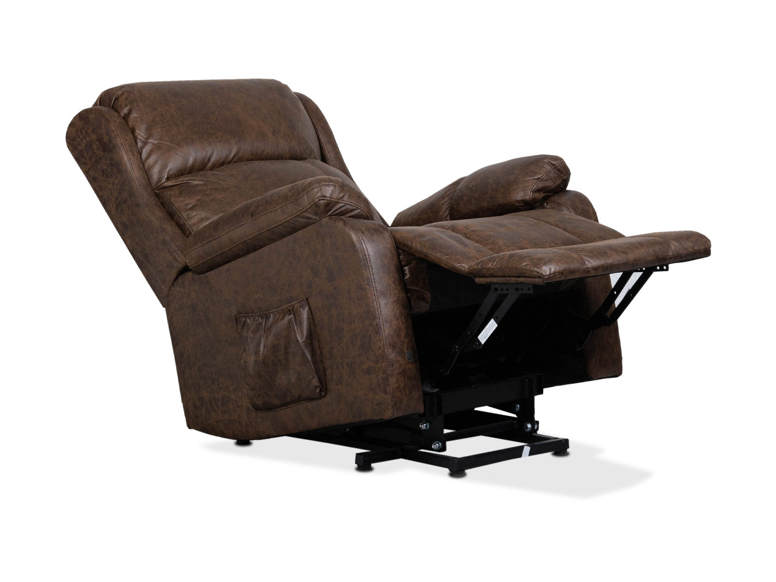 Recliner Chiscris Power Lift #Color_SaddleBrown