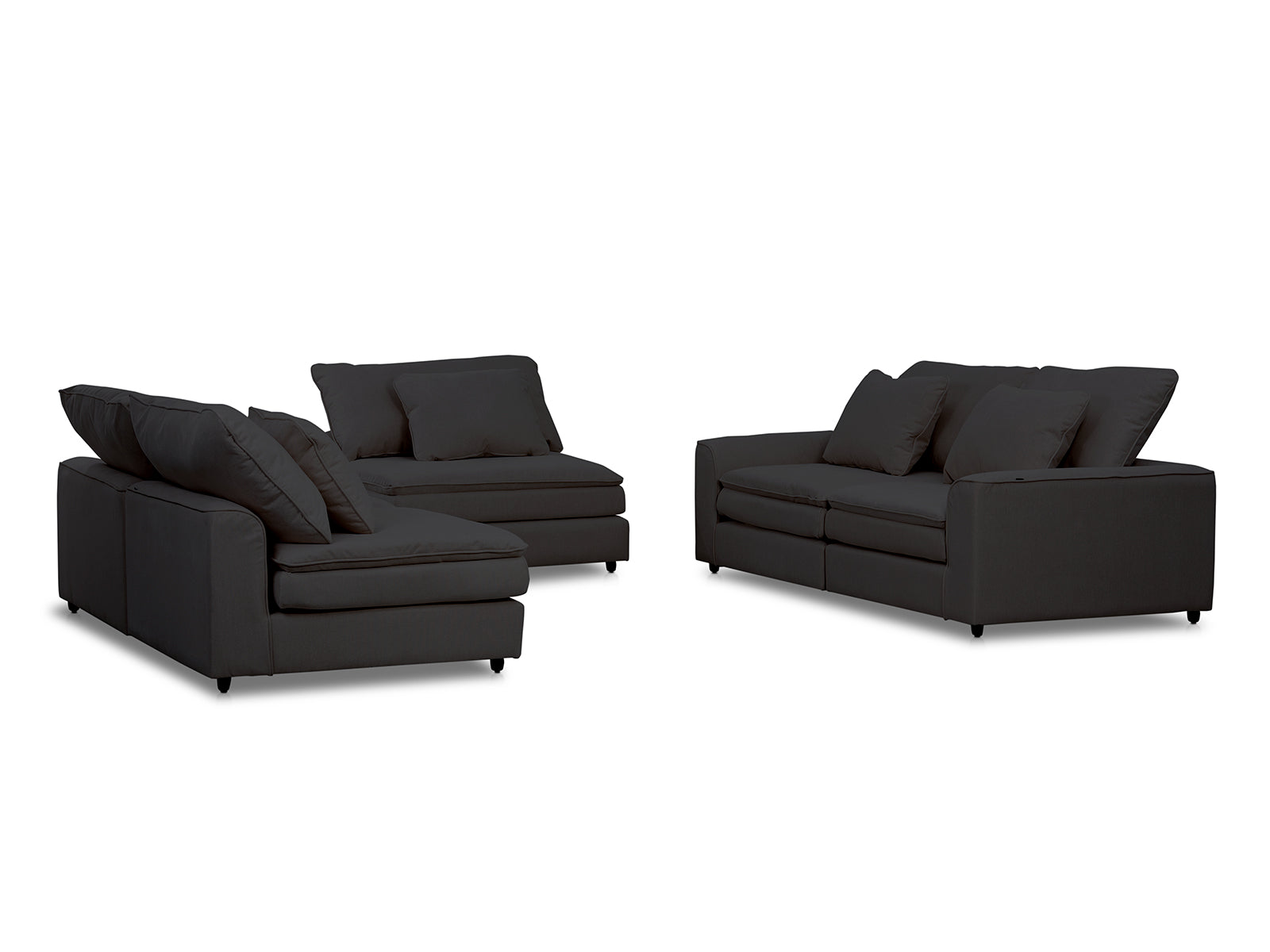 Sala Modular Bombay 5P #Color_Black"T36910"