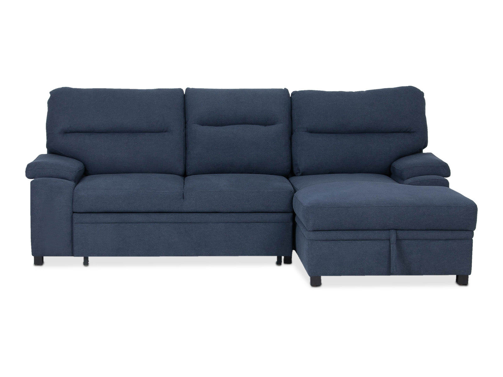 Sala Cyril Sofa Cama C/Negro #Color_MidnightBlue"T36507"