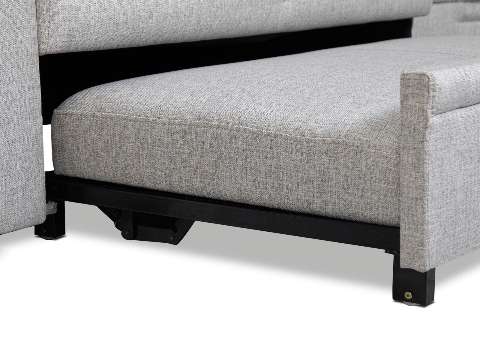 Sala Cyril Sofa Cama C/Negro #Color_LightGrey"T3898"