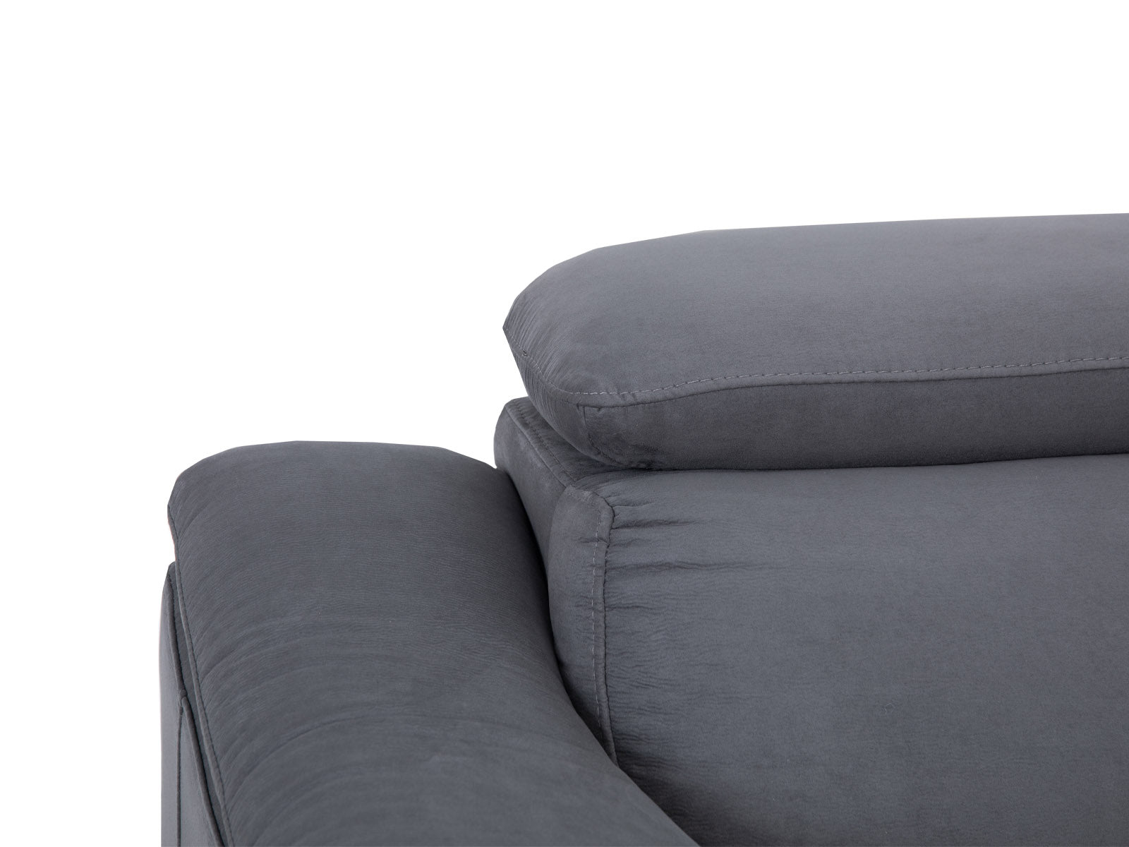 Sofa Cama Edmondo C/Recliner #Color_Gray"2421"