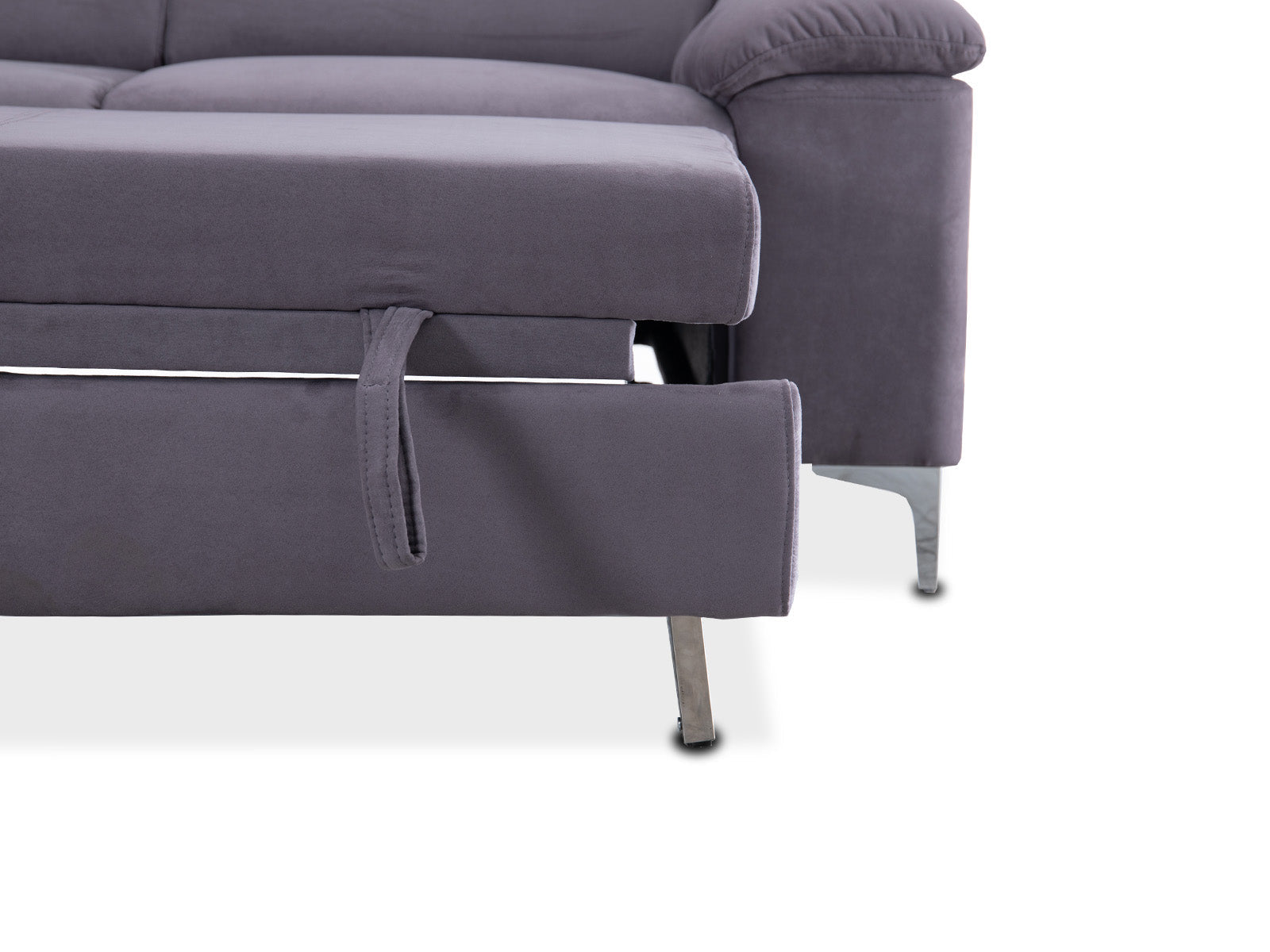 Sofa Cama Edmondo C/Recliner #Color_RosyBrown"2438"