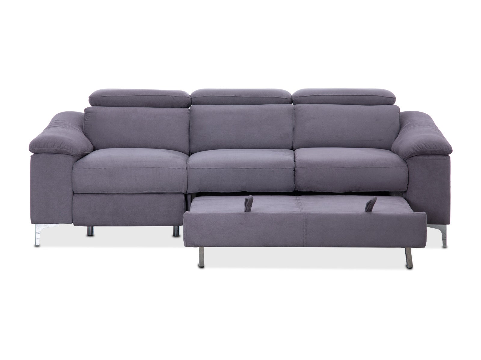 Sofa Cama Edmondo C/Recliner #Color_RosyBrown"2438"